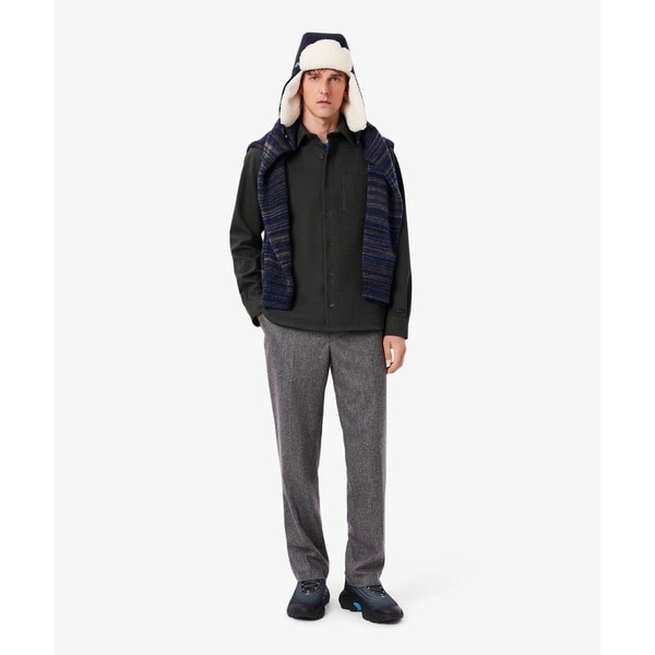 ラコステ（LACOSTE）/ヘビーウェイト オーバーサイズダブルフェイスオーバーシャツ_7