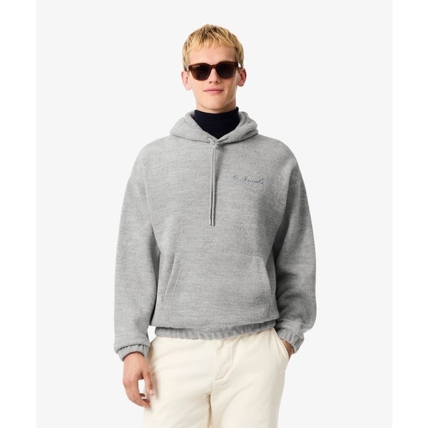 ラコステ（LACOSTE）/シグネチャーステッチスウェットフーディー