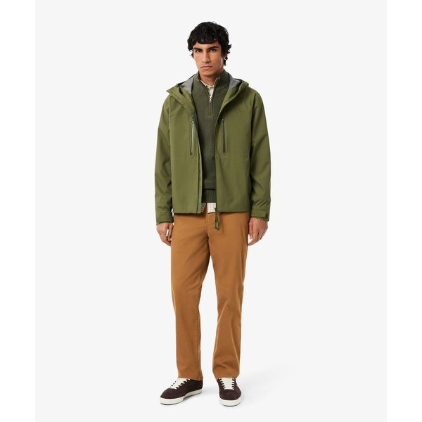 ラコステ（LACOSTE）/ハイネックハーフジップ ウールニットセーター_18