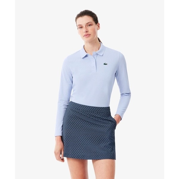 ラコステ（LACOSTE）/ヒートレギュレーション＆UVカット鹿の子ゴルフポロシャツ