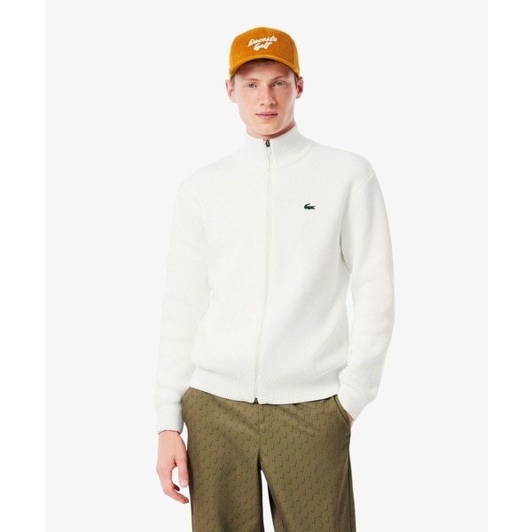 ラコステ（LACOSTE）/コットンブレンドジップアップセーター_1
