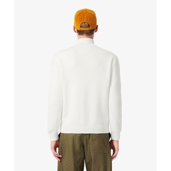 ラコステ（LACOSTE）/コットンブレンドジップアップセーター_8