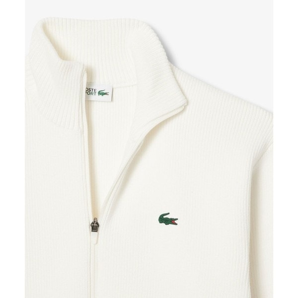 ラコステ（LACOSTE）/コットンブレンドジップアップセーター_10
