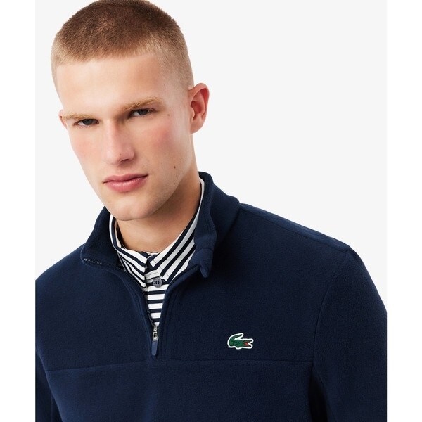 ラコステ（LACOSTE）/マイクロフリースハーフジップゴルフトップ_2