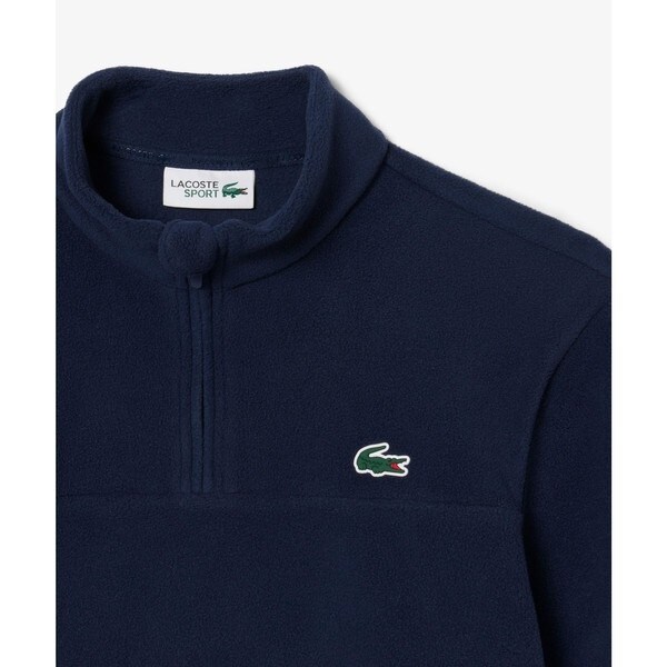 ラコステ（LACOSTE）/マイクロフリースハーフジップゴルフトップ_5