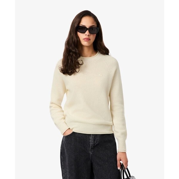 ラコステ（LACOSTE）/3Dニッティングシームレス ウールニットセーター_14