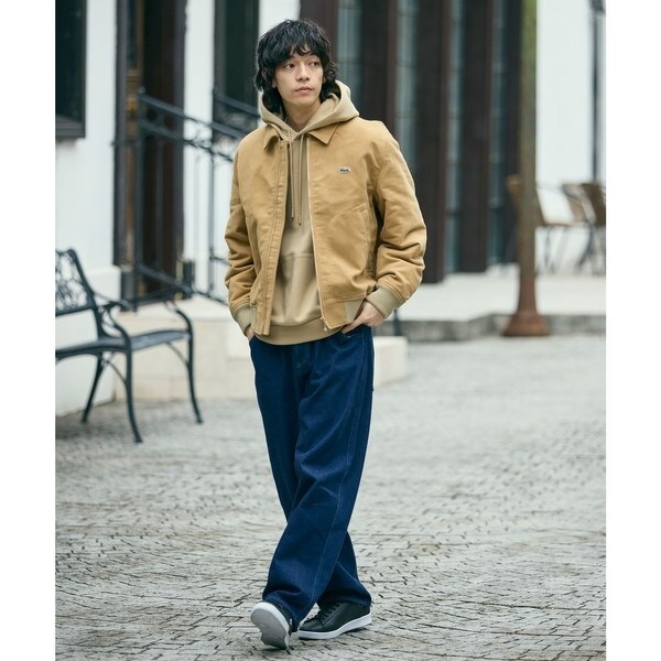ラコステ（LACOSTE）/パデッドモールスキンジャケット / 中綿ブルゾン