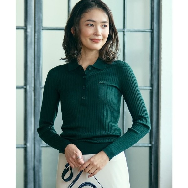 ラコステ（LACOSTE）/3Dニッティングメリノウールポロセーター