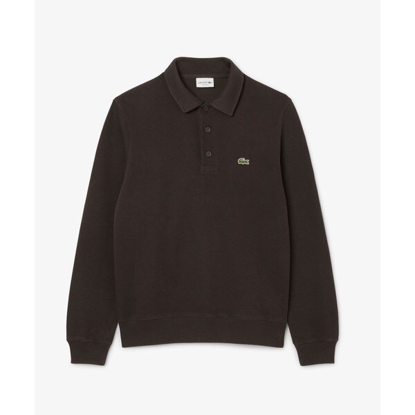 ラコステ（LACOSTE）/コットンニットロングスリーブポロシャツ