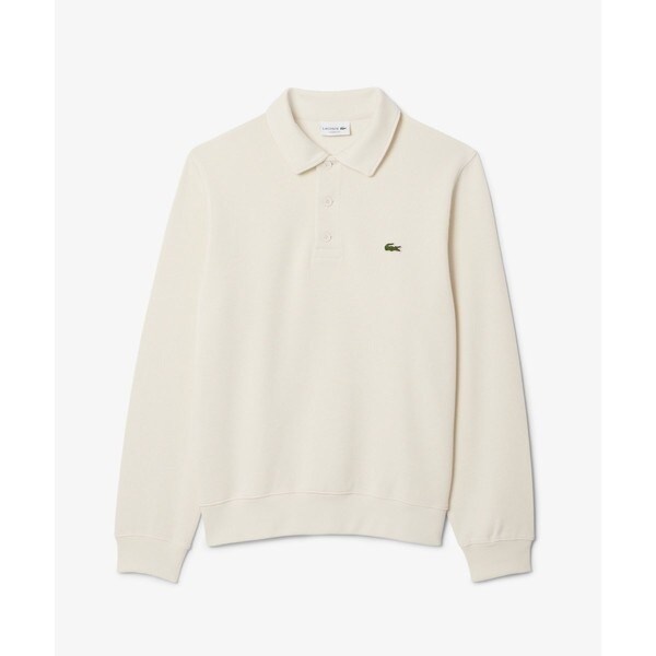 ラコステ（LACOSTE）/コットンニットロングスリーブポロシャツ