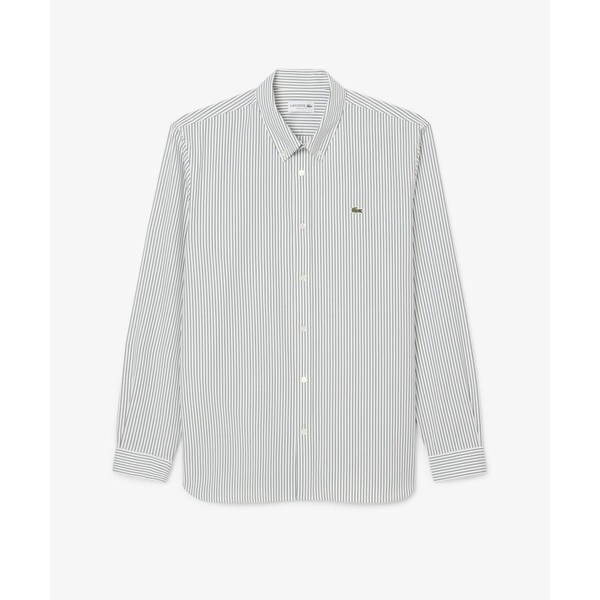 ラコステ（LACOSTE）/ベーシックストライプボタンダウンシャツ_3