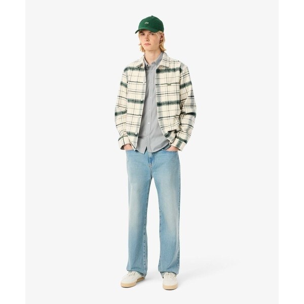 ラコステ（LACOSTE）/ベーシックストライプボタンダウンシャツ_6