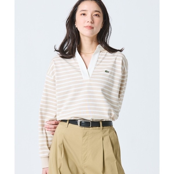 ラコステ（LACOSTE）/スキッパーネックラガーシャツ