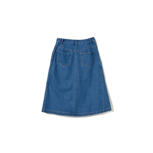 ラコステ（LACOSTE）/アシンメトリーデニムプリーツラップスカート_18