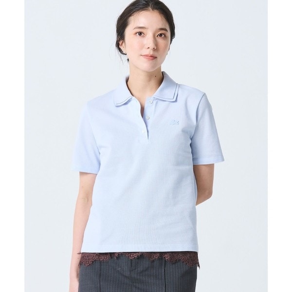 ラコステ（LACOSTE）/ダブルカラー鹿の子鹿の子ポロシャツ