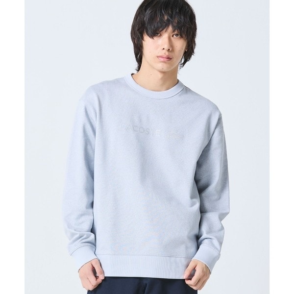 ラコステ（LACOSTE）/メランジカラー ヘザー クルーネックスウェット