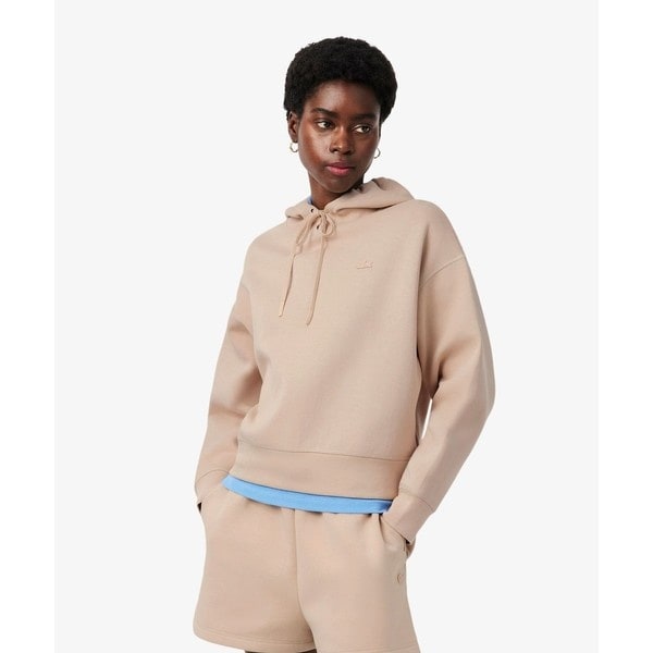 ラコステ（LACOSTE）/オーバーサイズダブルフェイススェットフーディー