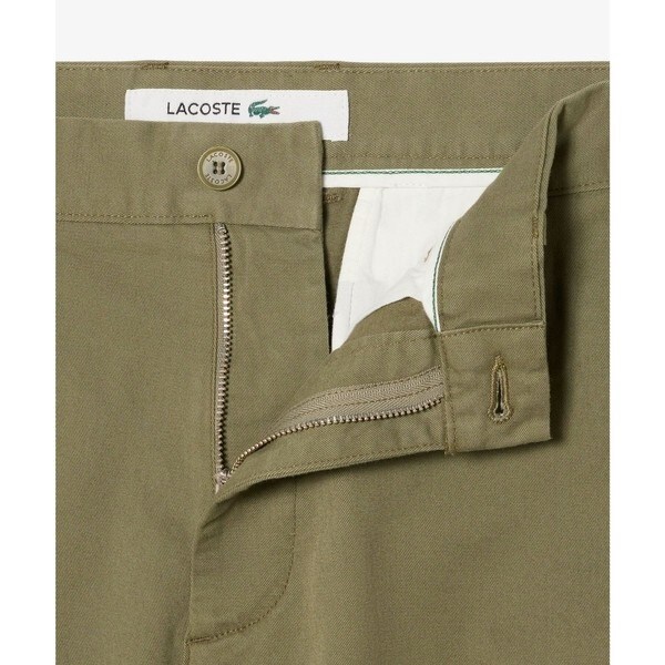 ラコステ（LACOSTE）/レギュラーフィットテーパードストレッチチノパンツ_7