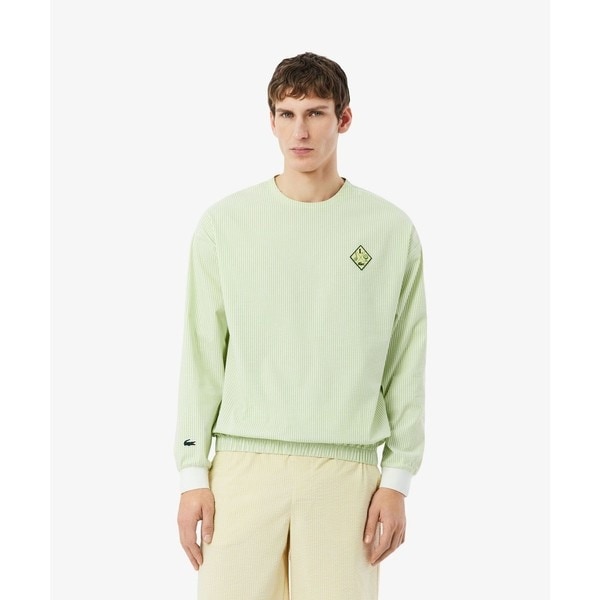 ラコステ（LACOSTE）/ウルトラドライシ アサッカーゴルフプルオーバーシャツ