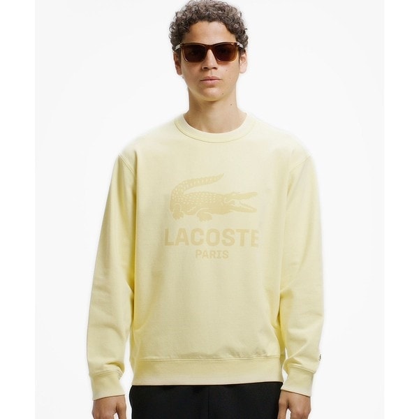 ラコステ（LACOSTE）/ヴィンテージエフェクト ロゴクルーネックスウェット_1