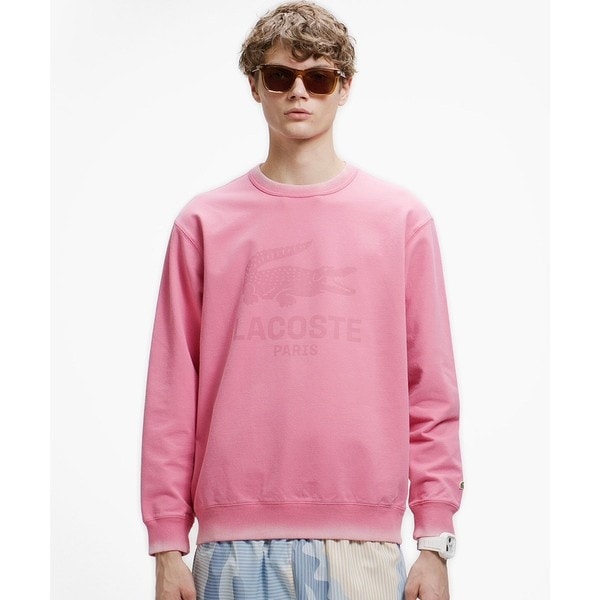 ラコステ（LACOSTE）/ヴィンテージエフェクト ロゴクルーネックスウェット_2