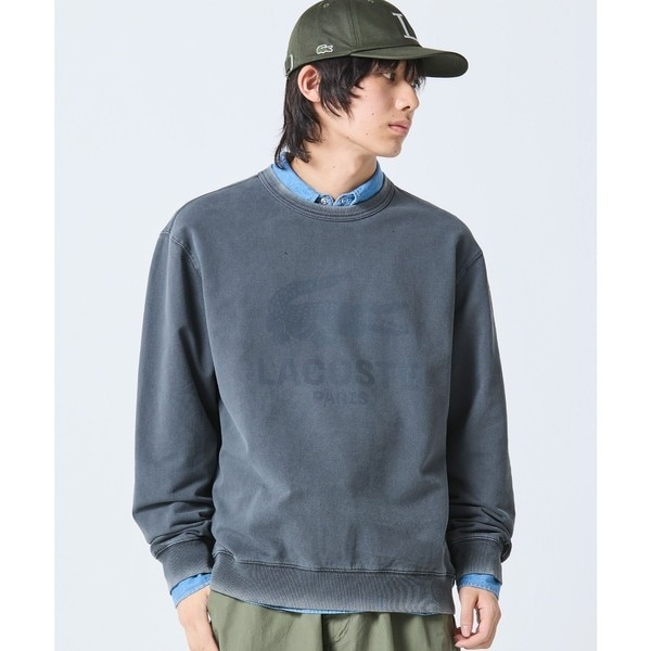 ラコステ（LACOSTE）/ヴィンテージエフェクト ロゴクルーネックスウェット_3
