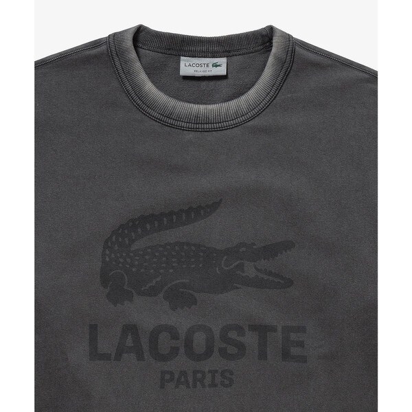 ラコステ（LACOSTE）/ヴィンテージエフェクト ロゴクルーネックスウェット_11