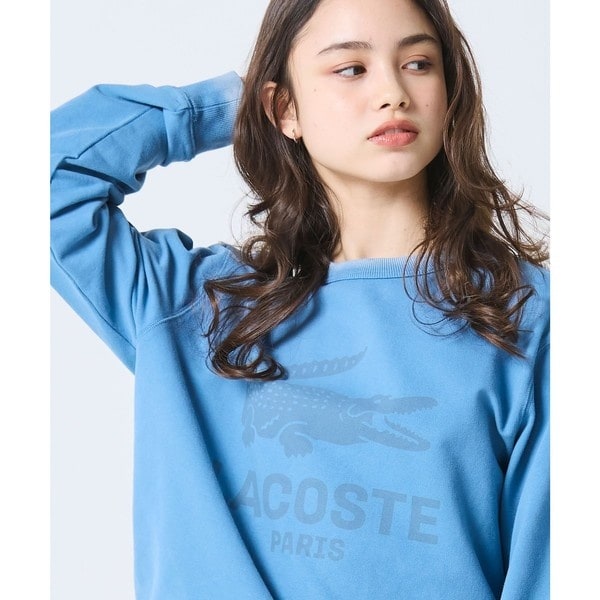 ラコステ（LACOSTE）/ヴィンテージエフェクト ロゴクルーネックスウェット_16