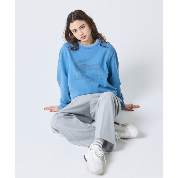 ラコステ（LACOSTE）/ヴィンテージエフェクト ロゴクルーネックスウェット_17