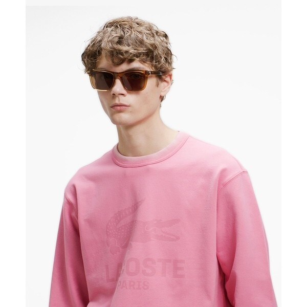 ラコステ（LACOSTE）/ヴィンテージエフェクト ロゴクルーネックスウェット_19