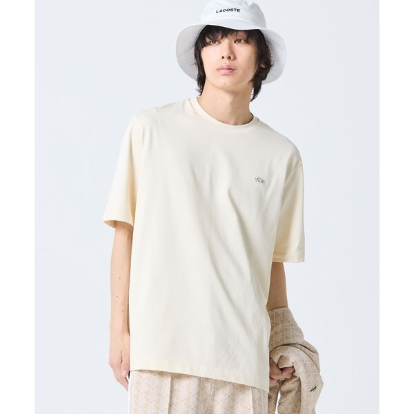 ラコステ（LACOSTE）/二層構造 消臭 速乾 UVカット ワンポイント アウトラインロゴクルーネック半袖Tシャツ_6