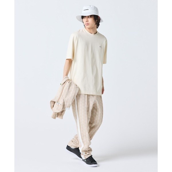 ラコステ（LACOSTE）/二層構造 消臭 速乾 UVカット ワンポイント アウトラインロゴクルーネック半袖Tシャツ_7