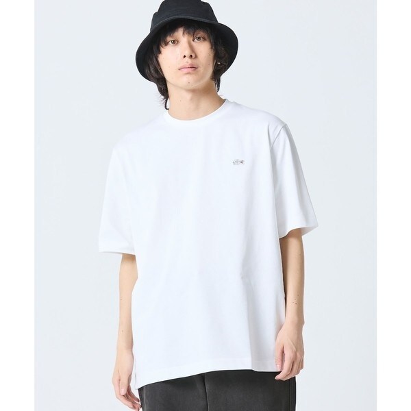 ラコステ（LACOSTE）/二層構造 消臭 速乾 UVカット ワンポイント アウトラインロゴクルーネック半袖Tシャツ_10