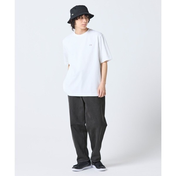 ラコステ（LACOSTE）/二層構造 消臭 速乾 UVカット ワンポイント アウトラインロゴクルーネック半袖Tシャツ_11