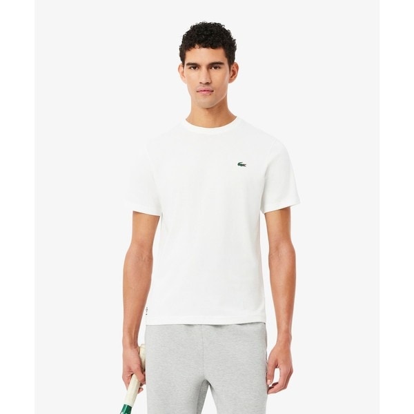 ラコステ（LACOSTE）/『ダニール・メドベージェフ』ラケットプリントウルトラドライTシャツ