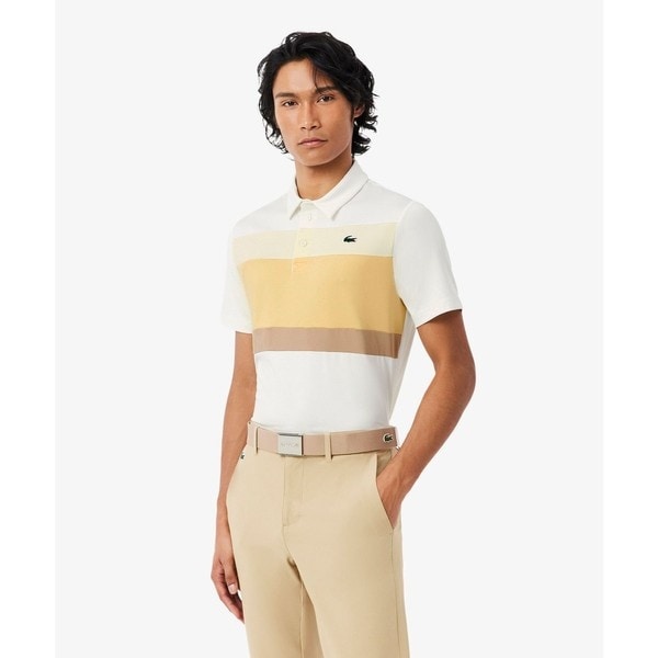 ラコステ（LACOSTE）/ウルトラドライ ストレッチカラーブロックゴルフ
