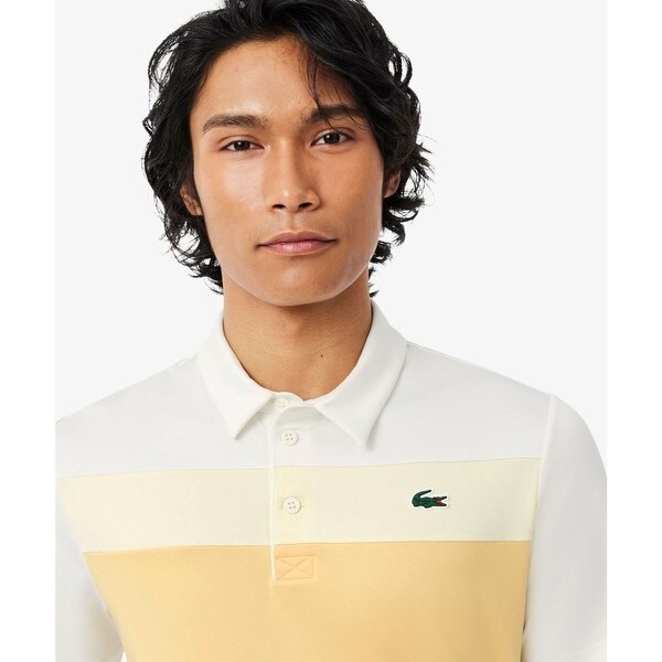 ラコステ（LACOSTE）/ウルトラドライ ストレッチカラーブロックゴルフ
