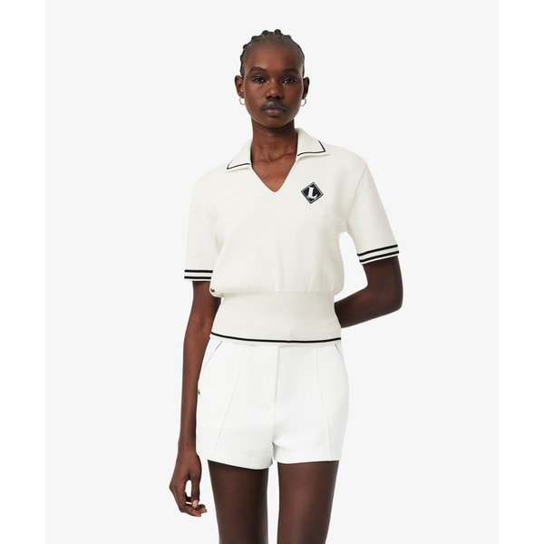 ラコステ（LACOSTE）/フランスメイド スキッパーネックポロシャツ