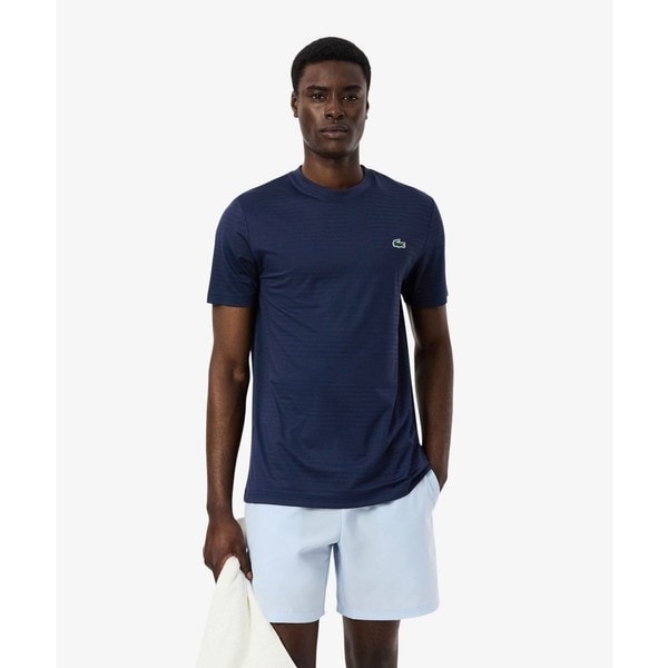 ラコステ（LACOSTE）/ウルトラドライ コートジャカードジップポロシャツ