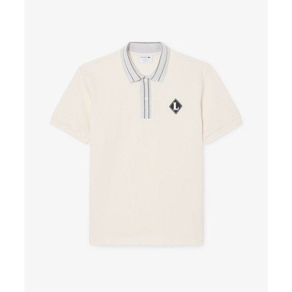 ラコステ（LACOSTE）/フランスメイド レトロパッチポロシャツ