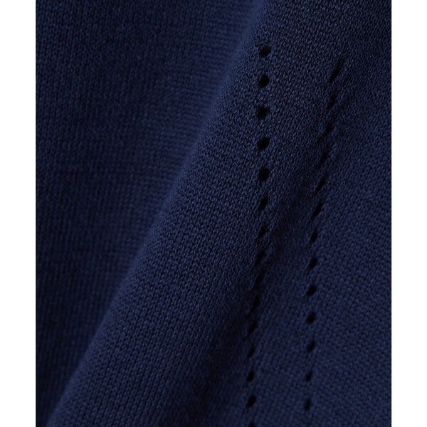 ラコステ（LACOSTE）/シームレス3Dニット半袖セーター_9