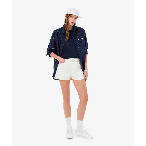 ラコステ（LACOSTE）/シームレス3Dニット半袖セーター_10