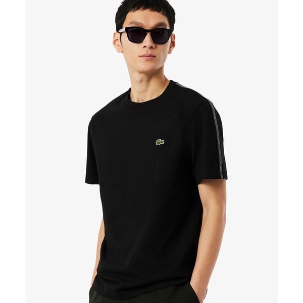 ラコステ（LACOSTE）/ショルダーラインテーピング 半袖Tシャツ