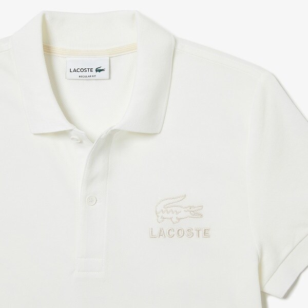ラコステ（LACOSTE）/プレミアムコットン鹿の子地ワントーンポロ ラコステ（LACOSTE）/プレミアムコットン鹿の子地ワントーンポロの通販