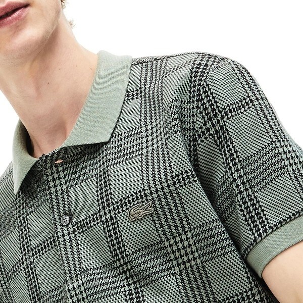 ラコステ（LACOSTE）/グレンチェックポロ