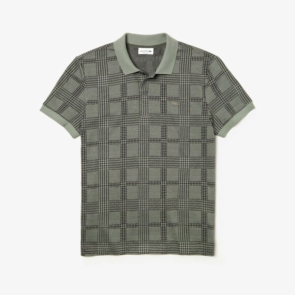 ラコステ（LACOSTE）/グレンチェックポロ