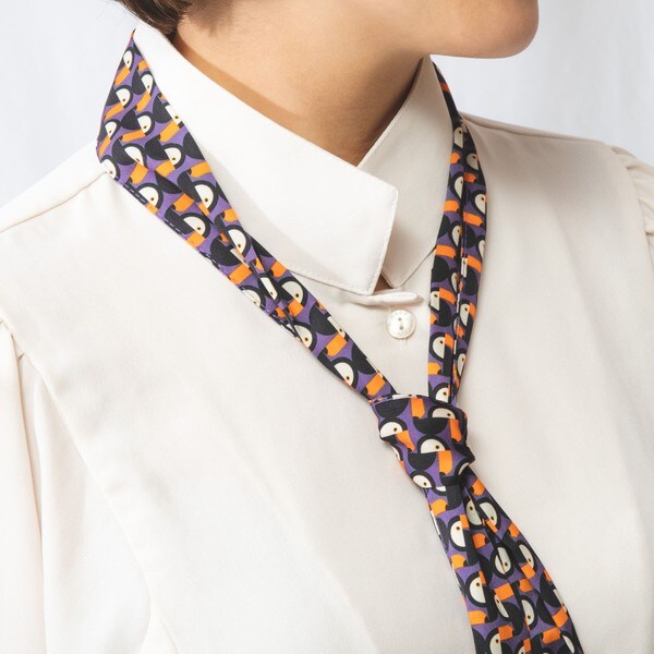 ナラカミーチェ/トゥッカーノ柄タイ付長袖シャツの通販はau PAY