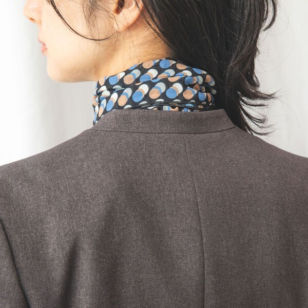 ナラカミーチェ/【セットアップスーツ対応】ラウンドVネックノー