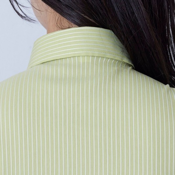 ナラカミーチェ（NARACAMICIE）/ストレッチストライプ半袖シャツの通販