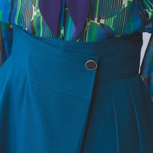 ナラカミーチェ（NARACAMICIE）/【NARACAMICIE】釦ミデイスカートの